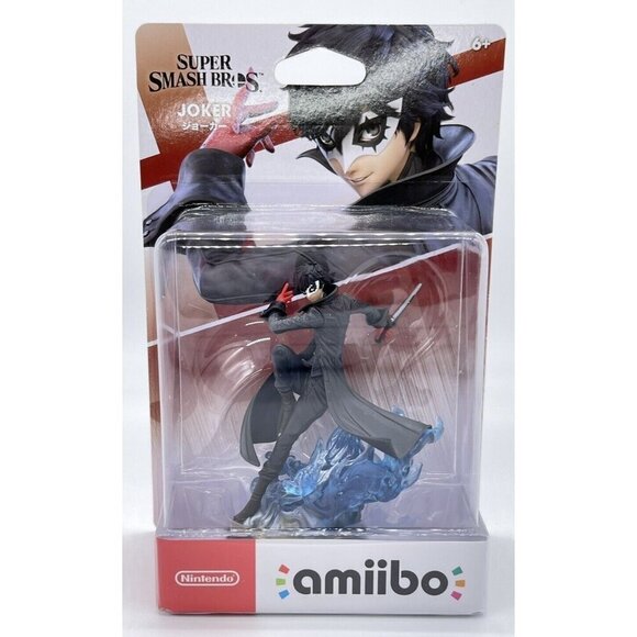 NIB - Joker - Super Smash Bros. - Nintendo amiibo - Picture 1 of 7